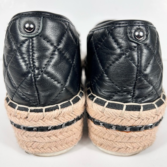 Karl Lagerfeld leather espadrilles, 11, NEW, platform, Elevated Streetwear - Picture 5 of 12